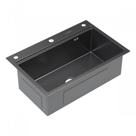 6845" Мойка DISPLAY GRAPHIT PRODIGY (д 680 ш 450 г 220)