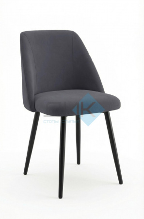 Стул DikLine 335 B28 ANTRACITE, ножки черные